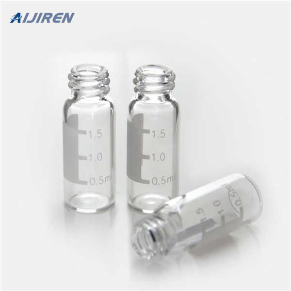 hplc vial caps in clear for liquid autosampler for sale 