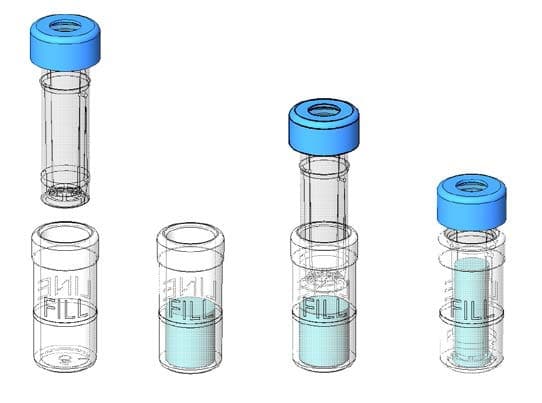 HPLC syringeless filter vials supplier
